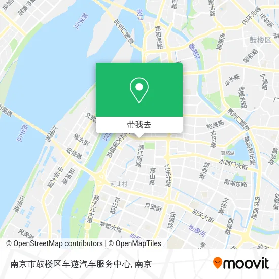 南京市鼓楼区车遊汽车服务中心地图