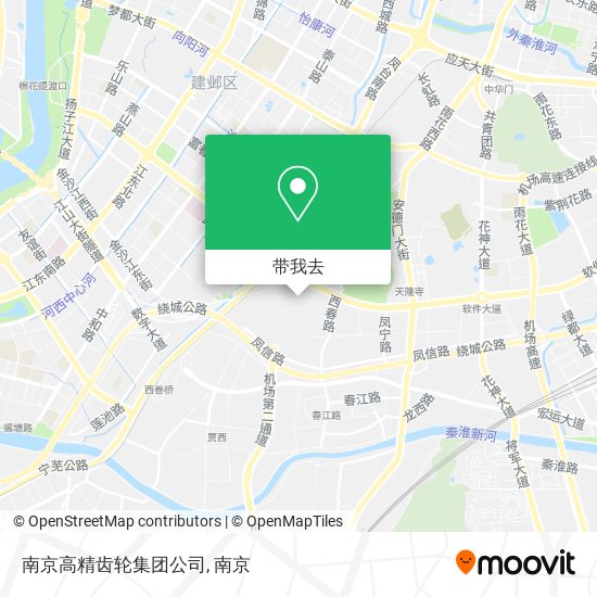 南京高精齿轮集团公司地图