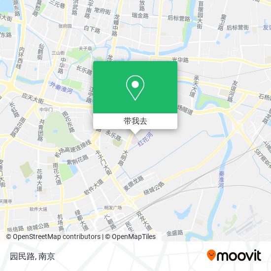 园民路地图