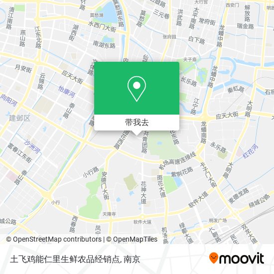 土飞鸡能仁里生鲜农品经销点地图