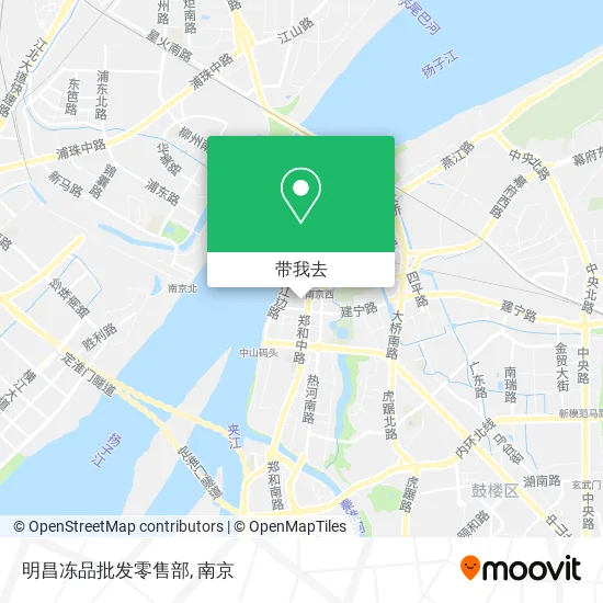 明昌冻品批发零售部地图