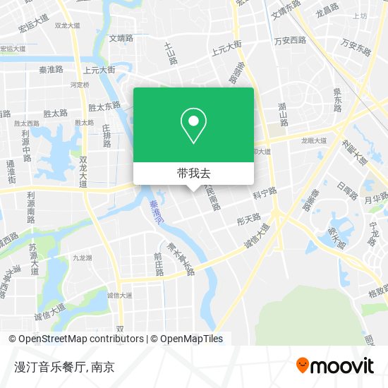 漫汀音乐餐厅地图