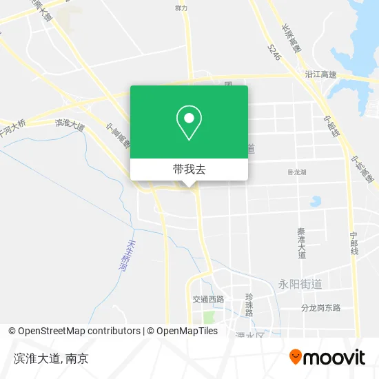 滨淮大道地图