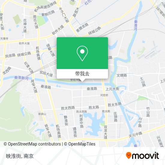映淮街地图
