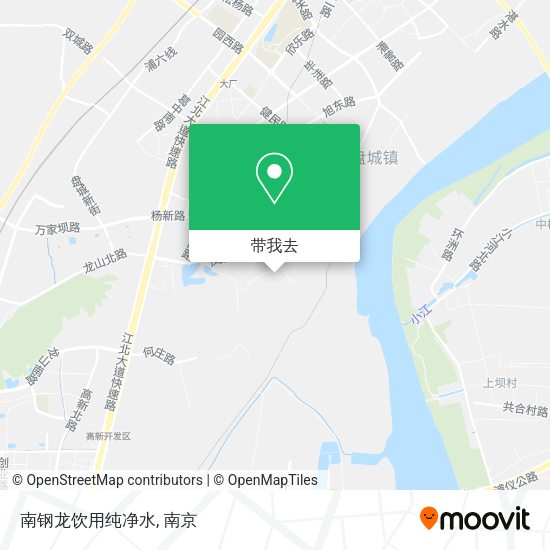 南钢龙饮用纯净水地图