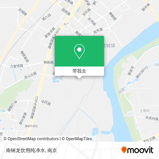 南钢龙饮用纯净水地图