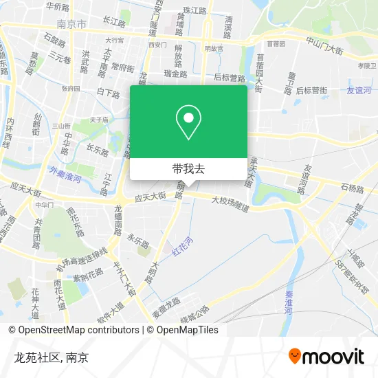 龙苑社区地图