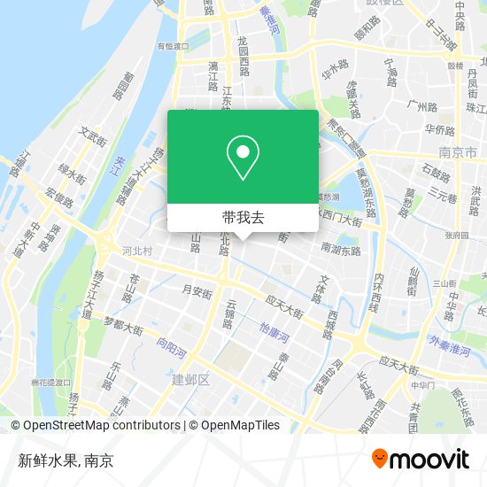 新鲜水果地图