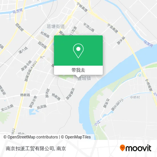 南京扣派工贸有限公司地图