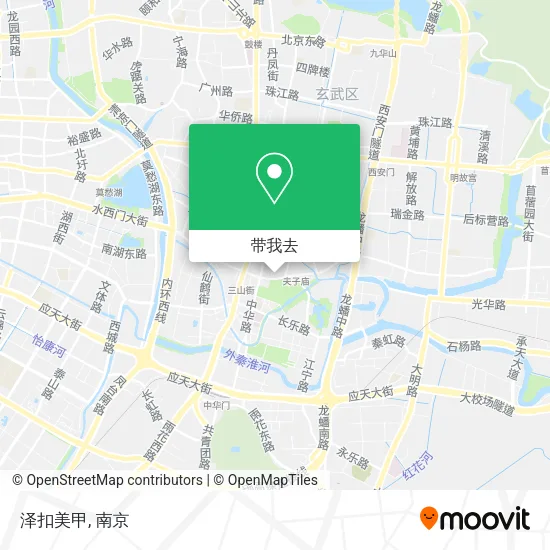 泽扣美甲地图