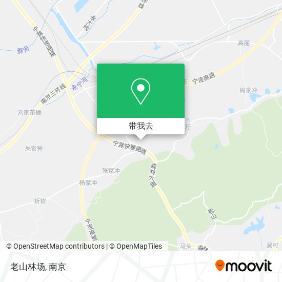 老山林场地图