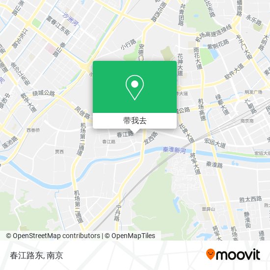 春江路东地图