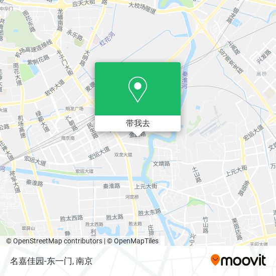 名嘉佳园-东一门地图
