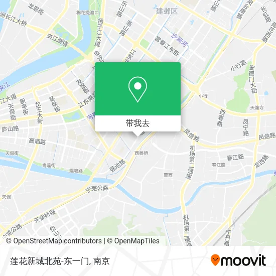 莲花新城北苑-东一门地图