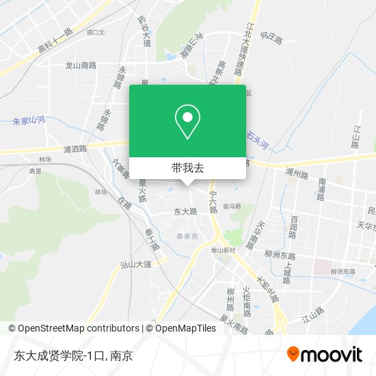 东大成贤学院-1口地图