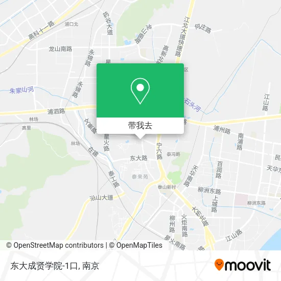 东大成贤学院-1口地图