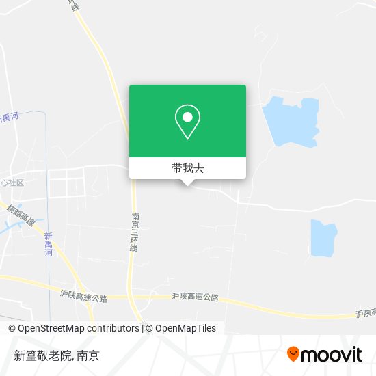 新篁敬老院地图