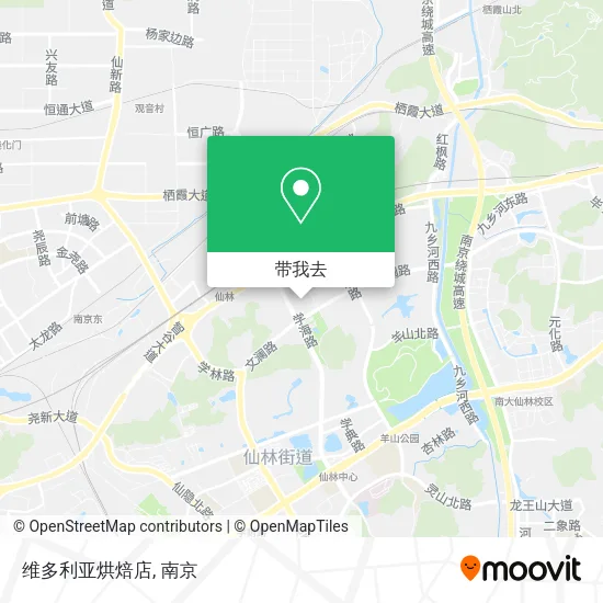 维多利亚烘焙店地图