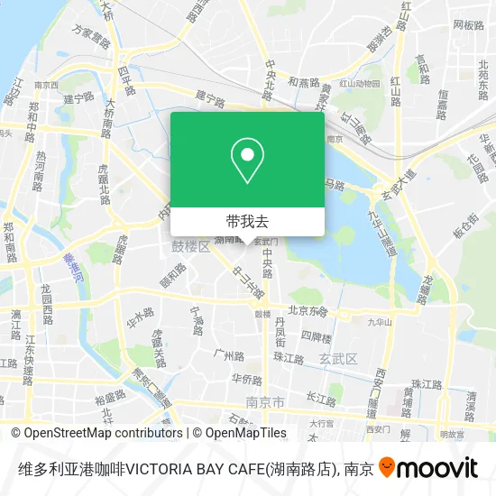 维多利亚港咖啡VICTORIA BAY CAFE(湖南路店)地图