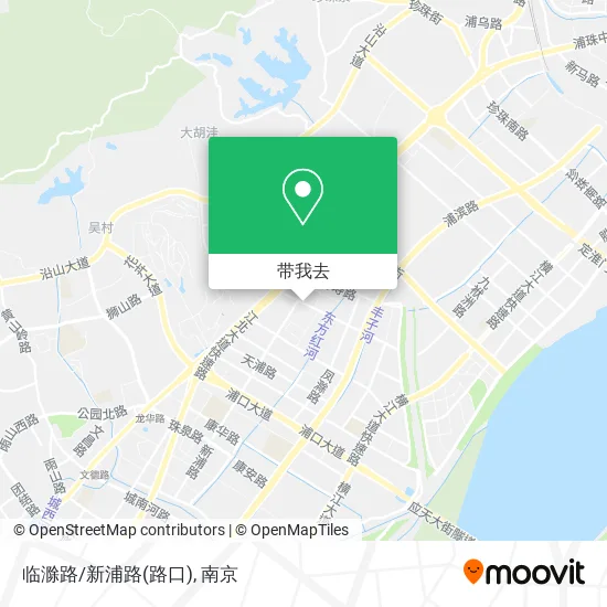 临滁路/新浦路(路口)地图