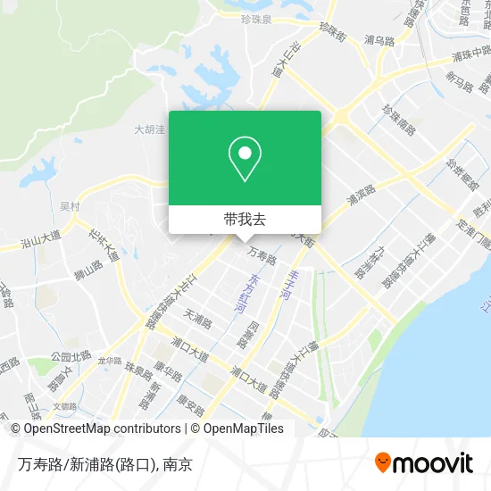 万寿路/新浦路(路口)地图