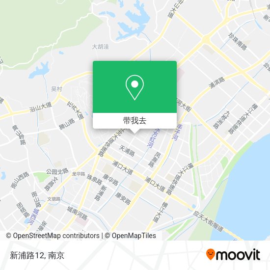 新浦路12地图
