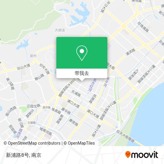 新浦路8号地图