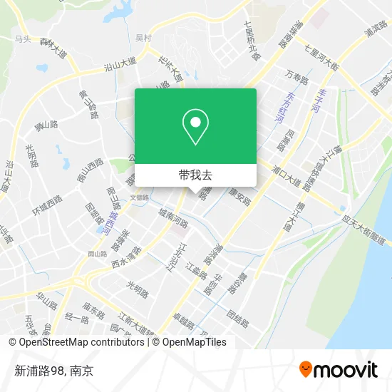 新浦路98地图