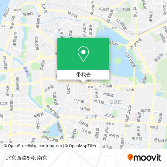 北京西路5号地图