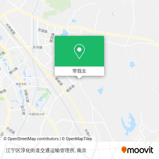 江宁区淳化街道交通运输管理所地图