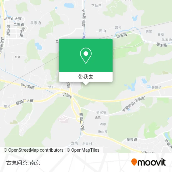古泉问茶地图