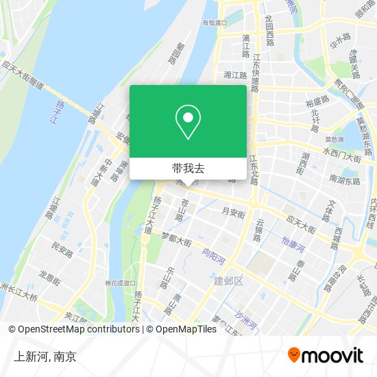 上新河地图