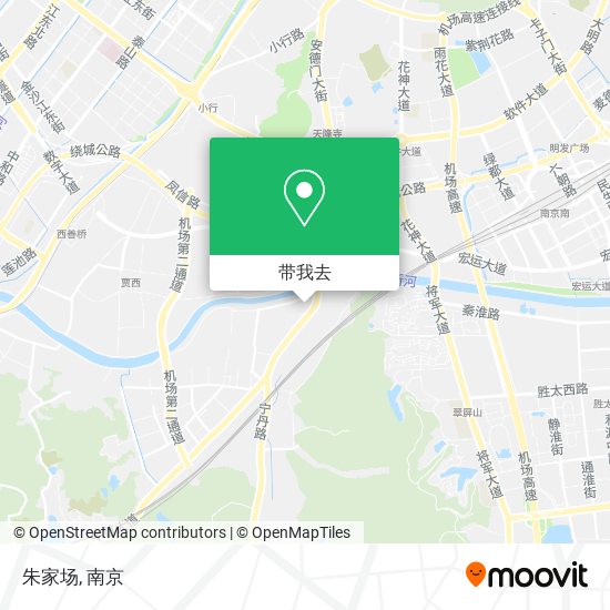 朱家场地图