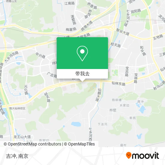 吉冲地图