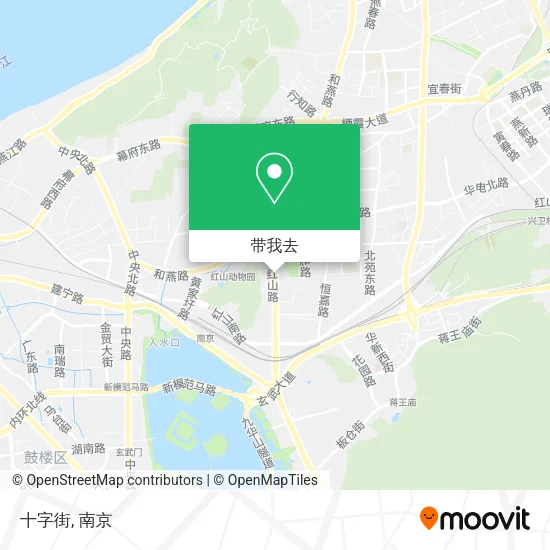 十字街地图