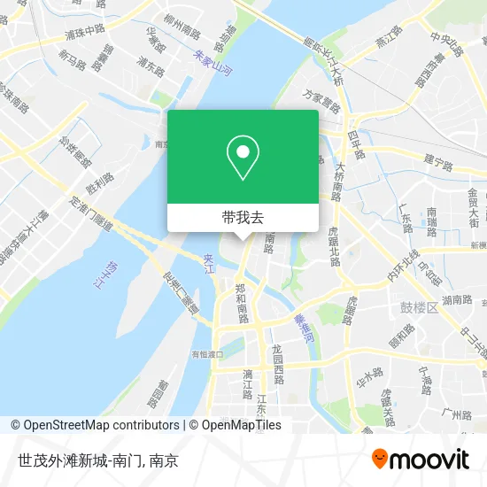 世茂外滩新城-南门地图