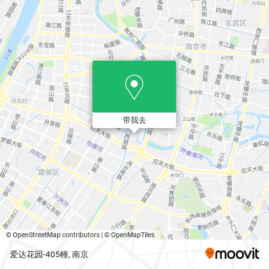 爱达花园-405幢地图