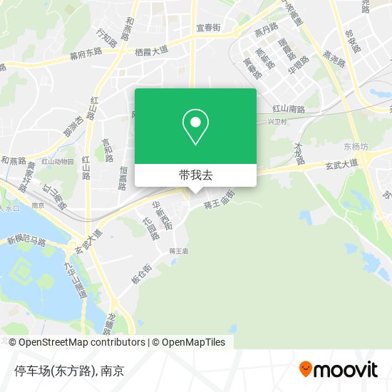 停车场(东方路)地图