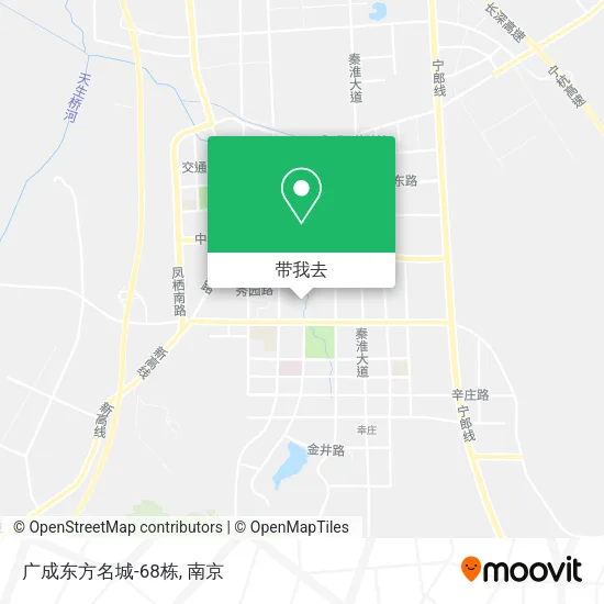 广成东方名城-68栋地图