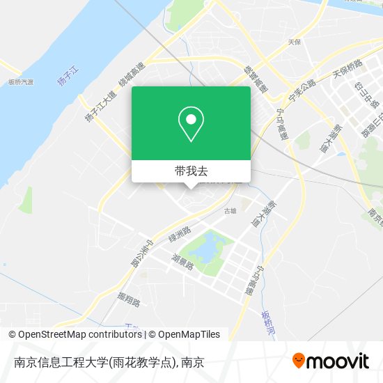 南京信息工程大学(雨花教学点)地图