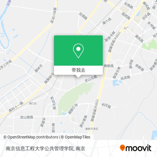 南京信息工程大学公共管理学院地图