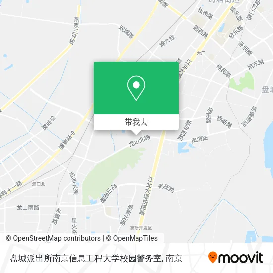 盘城派出所南京信息工程大学校园警务室地图