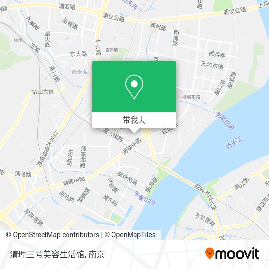 清理三号美容生活馆地图