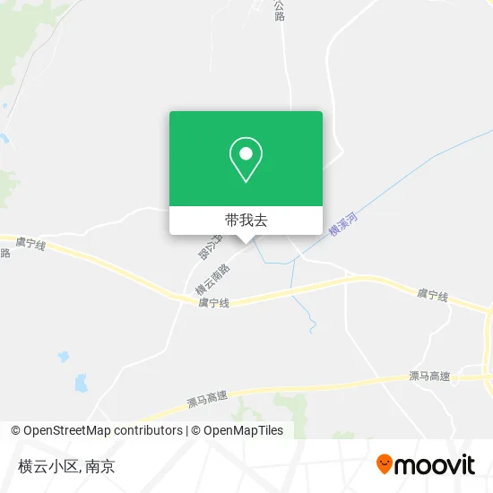 横云小区地图