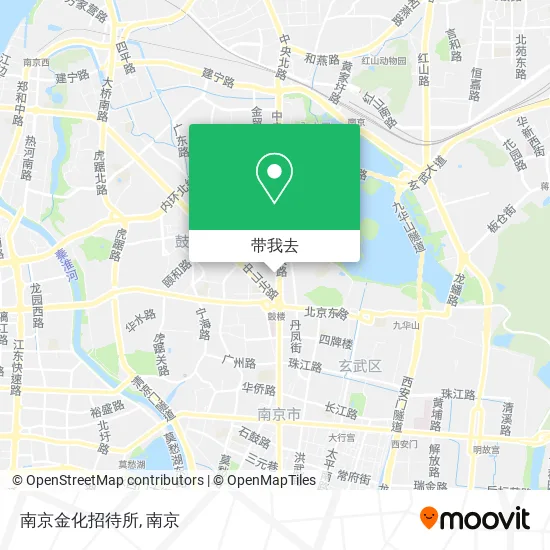 南京金化招待所地图