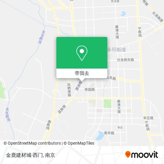 金鹿建材城-西门地图