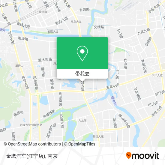 金鹰汽车(江宁店)地图