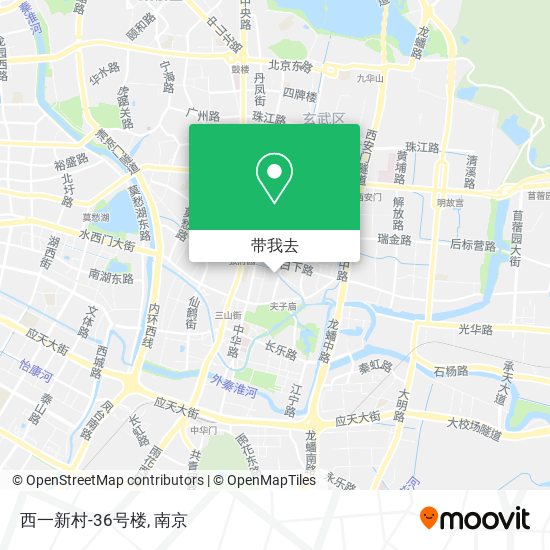 西一新村-36号楼地图