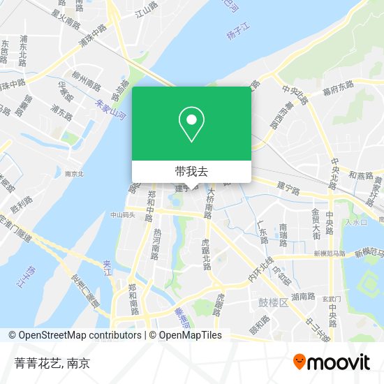 菁菁花艺地图