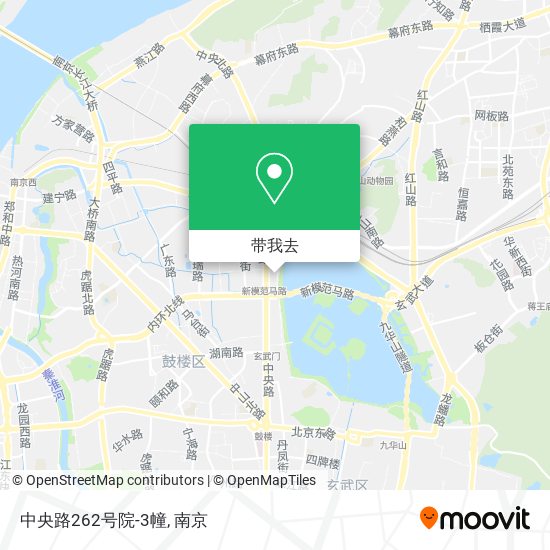 中央路262号院-3幢地图